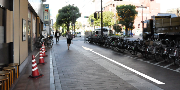 171号線を北へ真っ直ぐ進みます